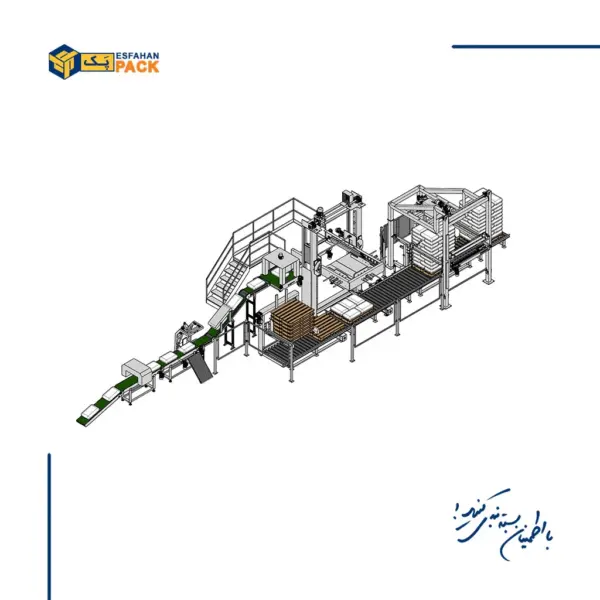 خط بسته‌ بندی مدل LN-7030EPFT