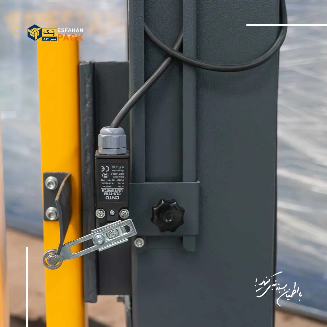 دستگاه استرچ پالت صفحه گردان اقتصادی مدل SW-1500ECO 5 دستگاه استرچ پالت صفحه گردان اقتصادی مدل SW-1500ECO - Image 5