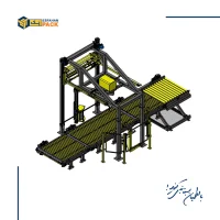 دستگاه استرچ پالت تاپ شیت گذار اتوماتیک مدل SW-3000APFT