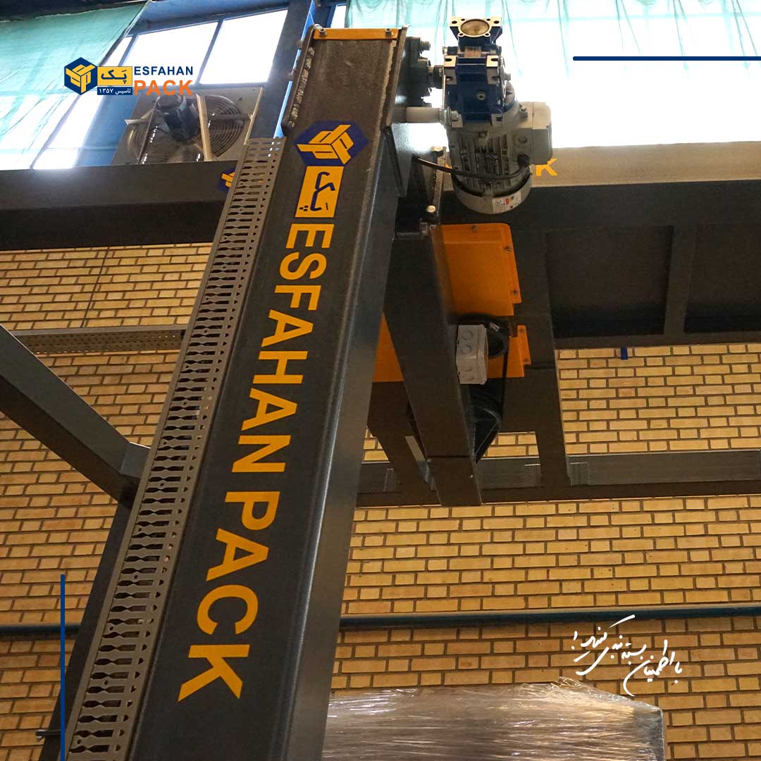دستگاه استرچ پالت دکل گردان اقتصادی مدل SW-3000ECO 3 استرچ پالت SW-3000ECO
