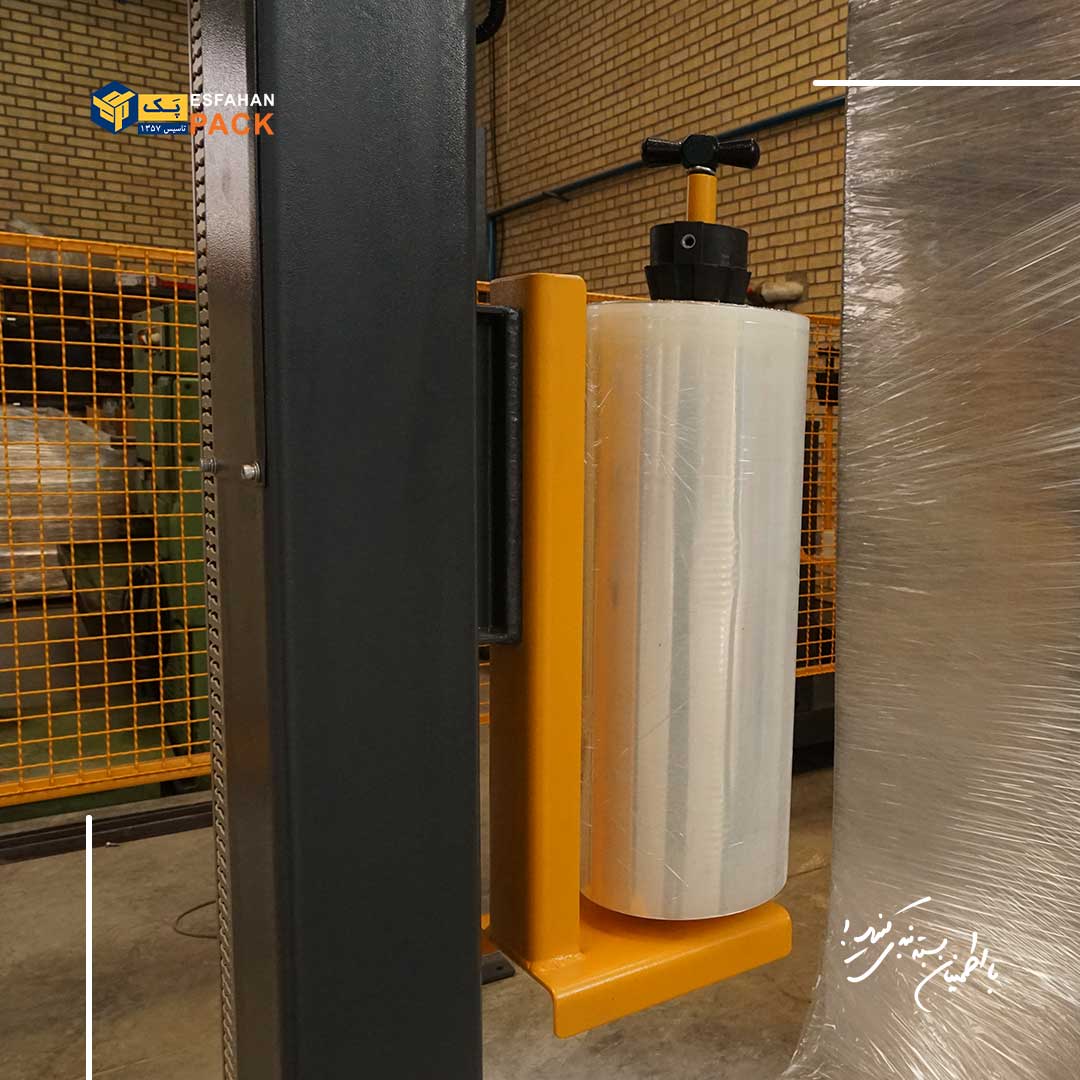 دستگاه استرچ پالت دکل گردان اقتصادی مدل SW-3000ECO 4 دستگاه استرچ SW-3000ECO