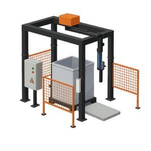استرچ پالت دکل گردان