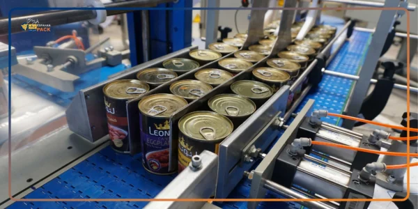 خط-تولید-با-دستگاه-بسته-بندی